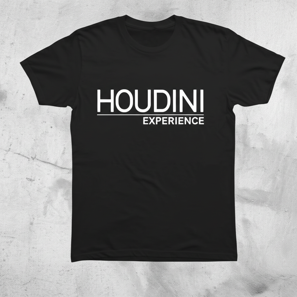 Camiseta oficial PJ HOUDINI - Streetwear de alta qualidade